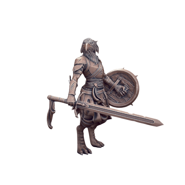 Kenku Female Fighter, 12k Resin Dungeons and Dragons DnD Miniatures D&D Mini 32mm Lot