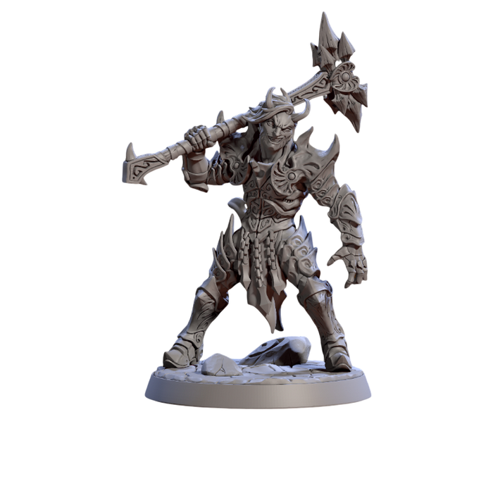Mezzalfiend Demon, 12k Resin Dungeons and Dragons DnD Miniatures D&D Mini 32mm Lot