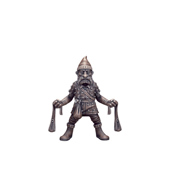 Gnome Ranger Male, 12k Resin Dungeons and Dragons DnD Miniatures D&D Mini 32mm Lot