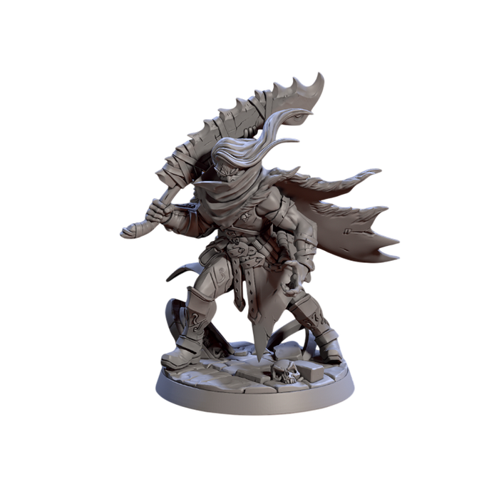 Requiem Demon Hunter Fenrir, 12k Resin Dungeons and Dragons DnD Miniatures D&D Mini 32mm Lot