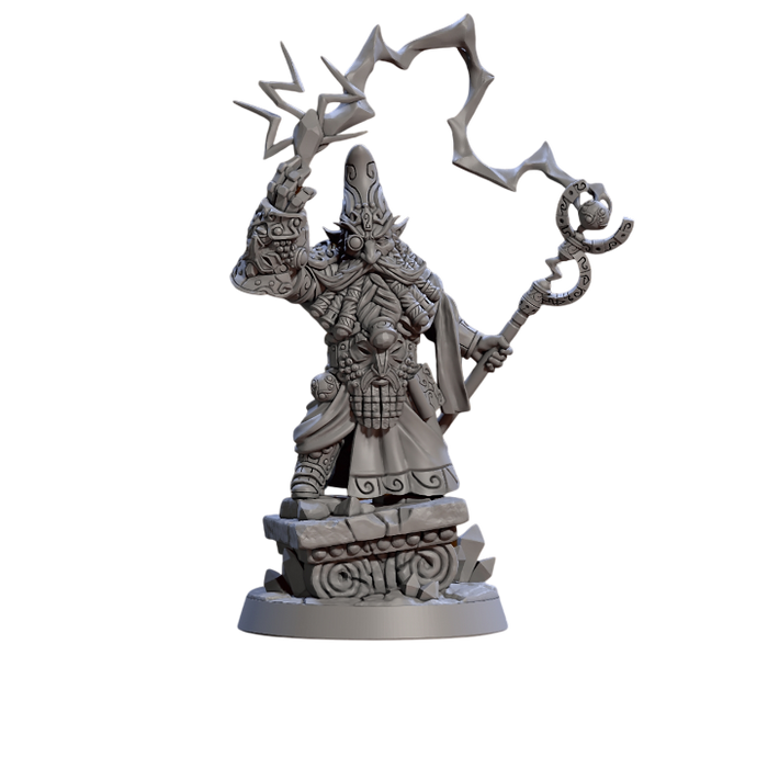 Golemmar Gnome Gilgamesh, 12k Resin Dungeons and Dragons DnD Miniatures D&D Mini 32mm Lot