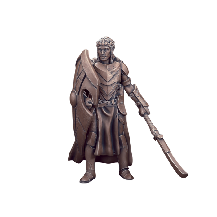 Elf Male Fighter, 12k Resin Dungeons and Dragons DnD Miniatures D&D Mini 32mm Lot