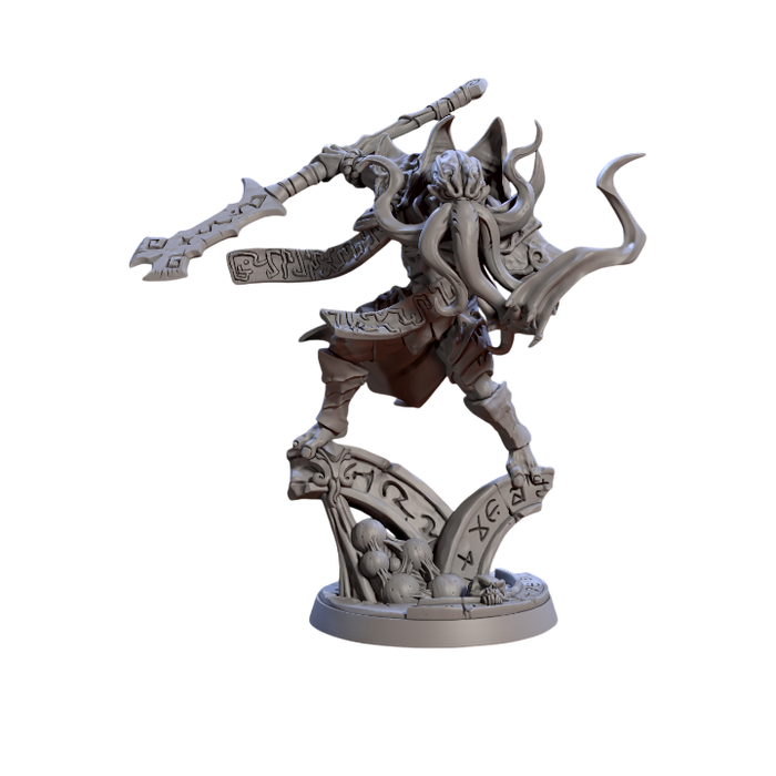 Slathaai Illithid Oslag, 12k Resin Dungeons and Dragons DnD Miniatures D&D Mini 32mm Lot