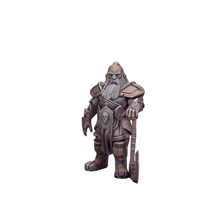 Dwarf Male Fighter, 12k Resin Dungeons and Dragons DnD Miniatures D&D Mini 32mm Lot