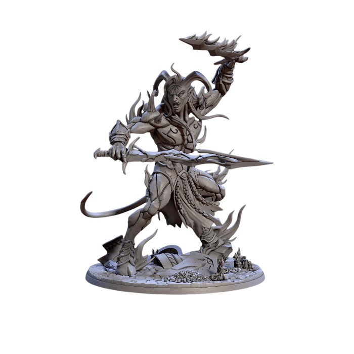 Baal Demon Lord, 12k Resin Dungeons and Dragons DnD Miniatures D&D Mini 32mm Lot