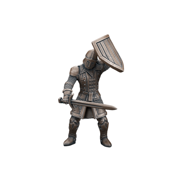 Castle Soldier, 12k Resin Dungeons and Dragons DnD Miniatures D&D Mini 32mm Lot