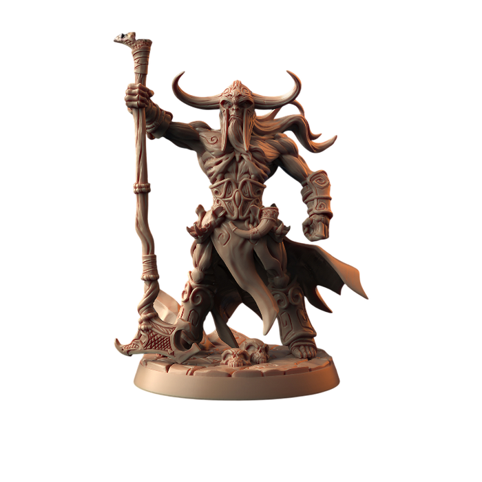 Skutagaard Baldur, 12k Resin Dungeons and Dragons DnD Miniatures D&D Mini 32mm Lot