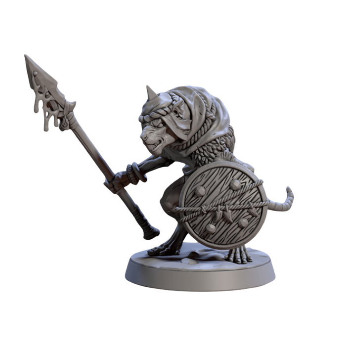 Sandfang Ratkin, 12k Resin Dungeons and Dragons DnD Miniatures D&D Mini 32mm Lot