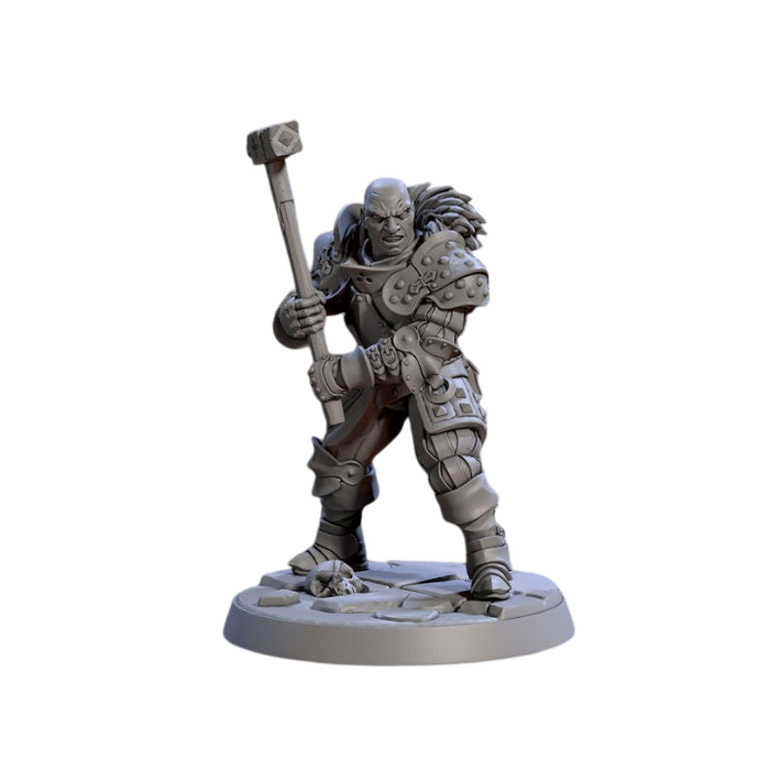 Vanguard Fighters A, 12k Resin Dungeons and Dragons Miniatures DnD D&D Mini 32mm Lot