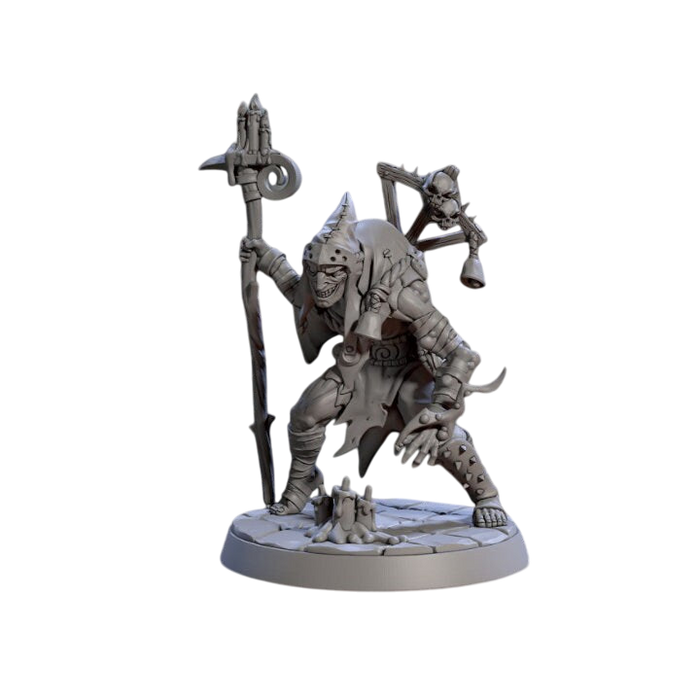 Cultist of Melmora A, 12k Resin Dungeons and Dragons Miniatures DnD D&D Mini 32mm Lot