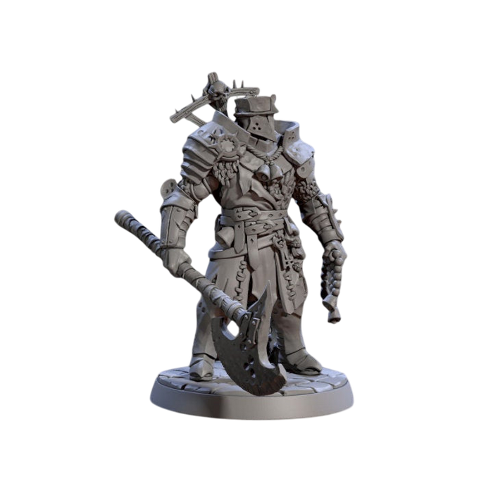 Plague Knight A, 12k Resin Dungeons and Dragons Miniatures DnD D&D Mini 32mm Lot