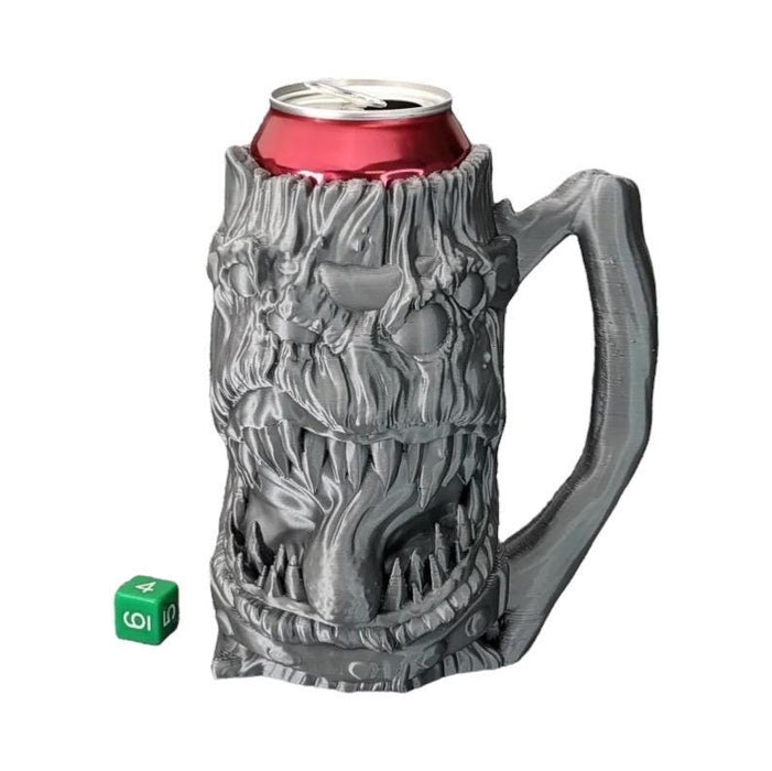 Mimic Mythic Mug, PLA Dungeons and Dragons DnD Miniatures D&D Mini Rolling Gift Can Holder