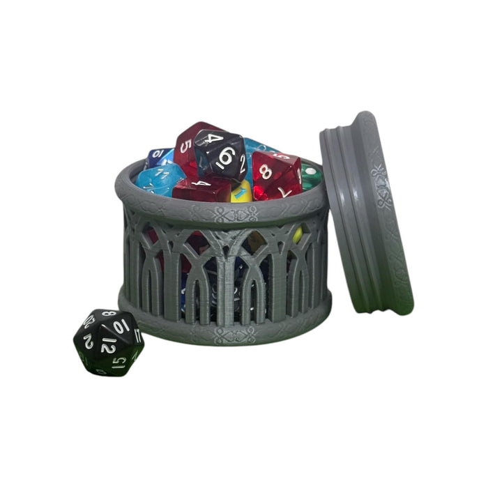 Elf Mythic Dice Box, PLA Dungeons and Dragons DnD Miniatures D&D Mini Rolling Gi