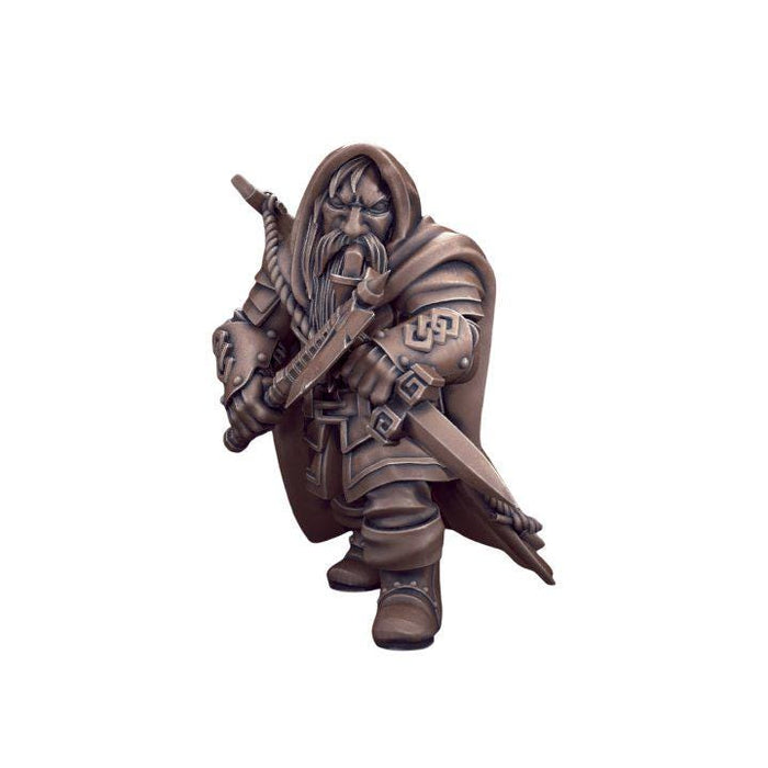 Dwarf Male, 12k Resin Dungeons and Dragons DnD Miniatures D&D Mini 32mm Lot