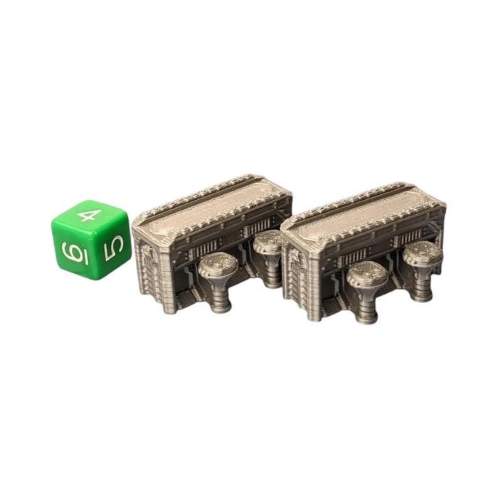 High Top Tables, Cyberpunk Warhammer Starfinder Sci Fi Scatter Terrain Mini