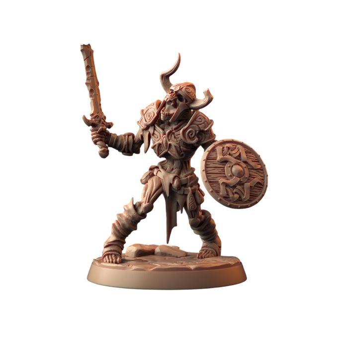 Skutagaard Draugar Skeleton, 12k Resin Dungeons and Dragons DnD Miniatures D&D Mini 32mm Lot