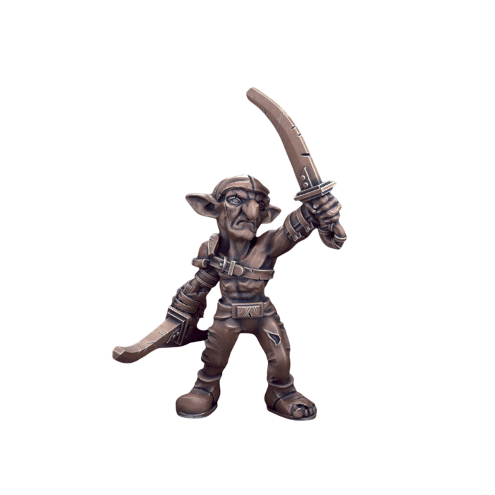 Goblin Swordsman, 12k Resin Dungeons and Dragons DnD Miniatures D&D Mini 32mm Lot