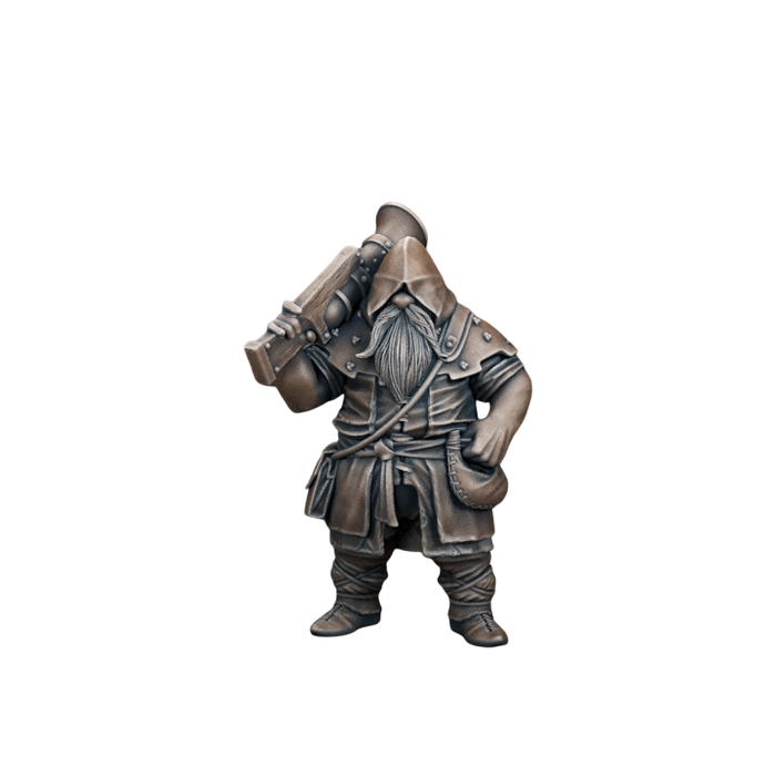 Dwarf Ranger Male, 12k Resin Dungeons and Dragons DnD Miniatures D&D Mini 32mm Lot