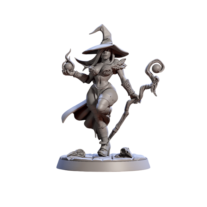 Apprentice Arcanist Marwina, 12k Resin Dungeons and Dragons DnD Miniatures D&D Mini 32mm Lot