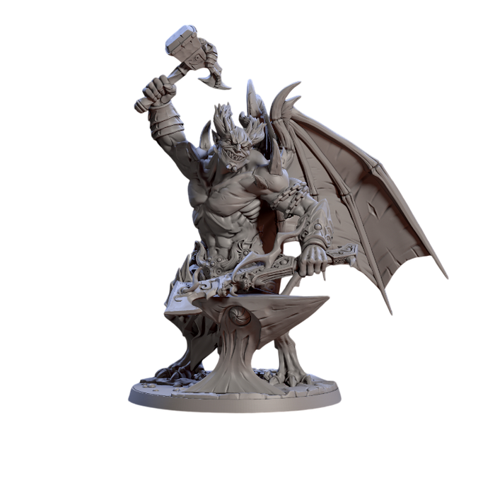 Mephisto Demon Smith, 12k Resin Dungeons and Dragons DnD Miniatures D&D Mini 32mm Lot