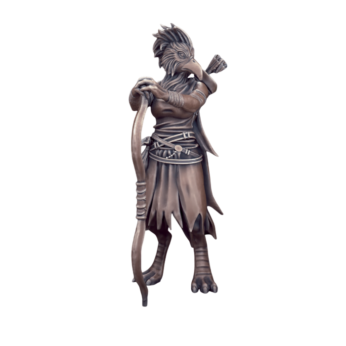Kenku Ranger Female, 12k Resin Dungeons and Dragons DnD Miniatures D&D Mini 32mm Lot