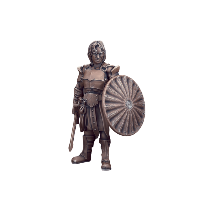 Goliath Female Fighter, 12k Resin Dungeons and Dragons DnD Miniatures D&D Mini 32mm Lot