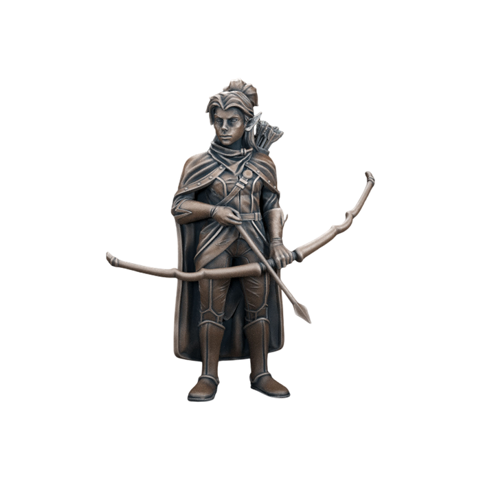 Elf Ranger Female, 12k Resin Dungeons and Dragons DnD Miniatures D&D Mini 32mm Lot