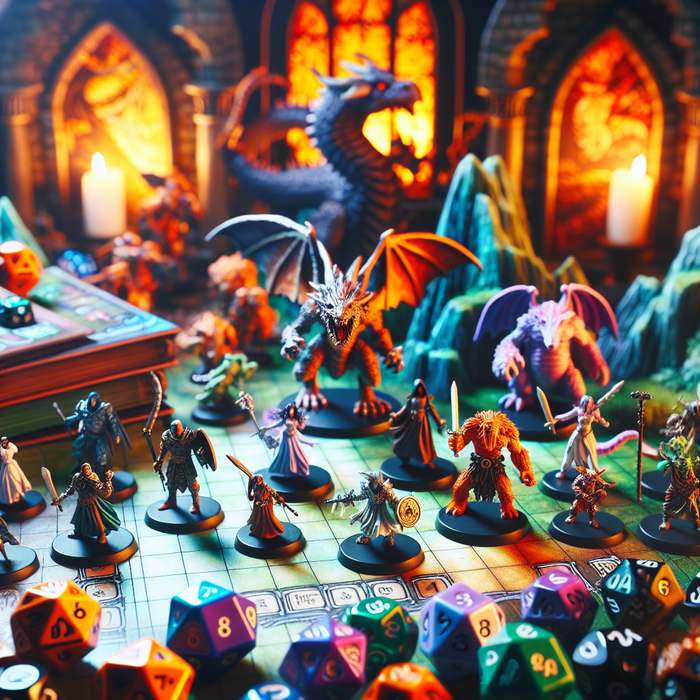 Exploring the Enchanting World of D&D Miniatures: Unveiling the Art of Adventure