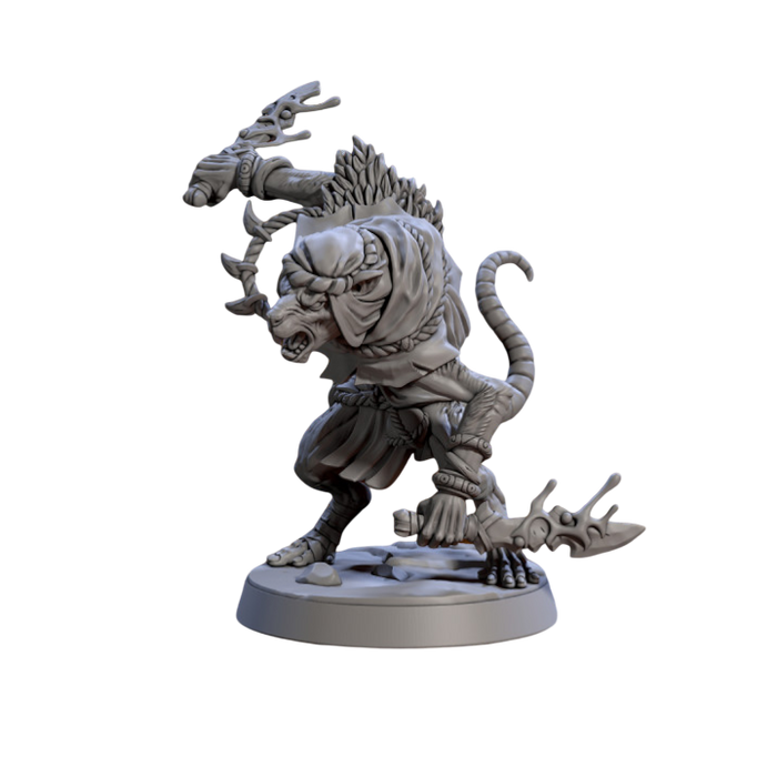Sandfang Ratkin, 12k Resin Dungeons and Dragons DnD Miniatures D&D Mini 32mm Lot