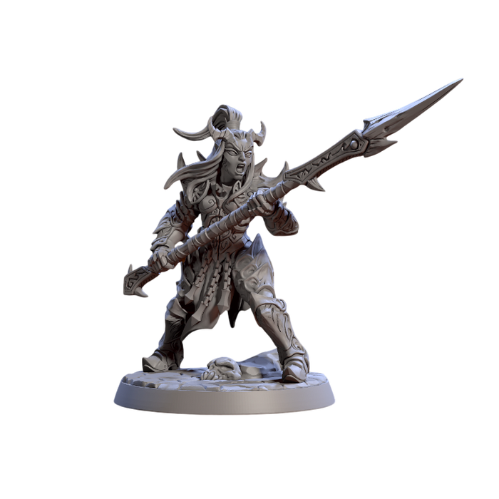 Mezzalfiend Demon, 12k Resin Dungeons and Dragons DnD Miniatures D&D Mini 32mm Lot