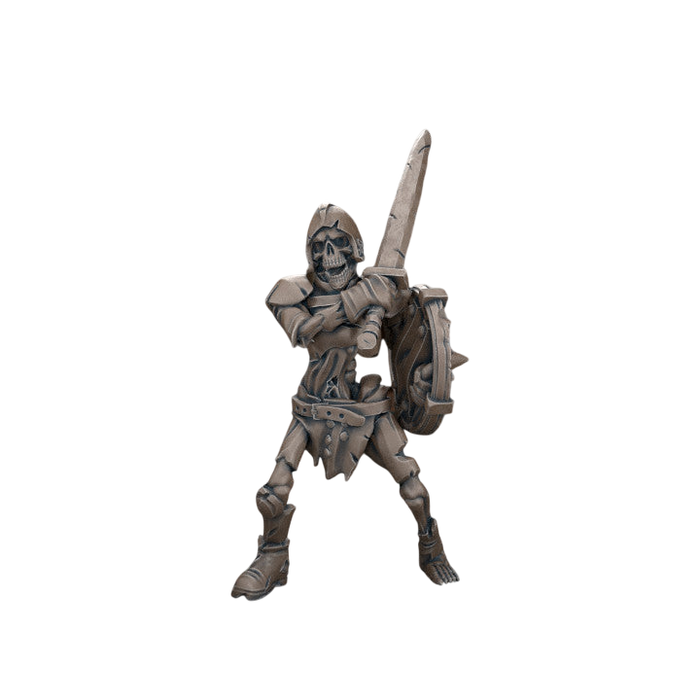 Skeleton Warrior, 12k Resin Dungeons and Dragons DnD Miniatures D&D Mini 32mm Lot