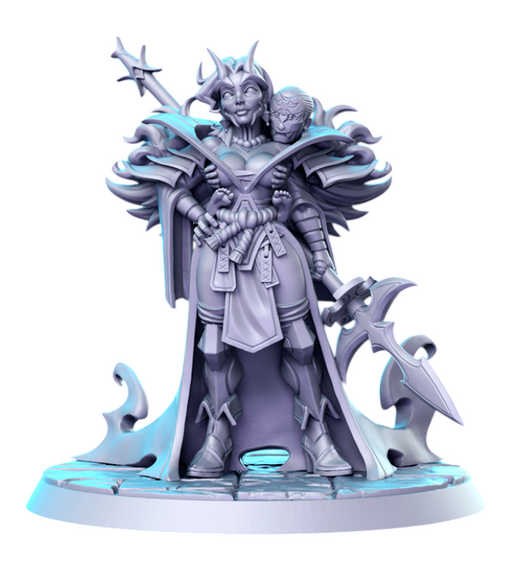 Oni Sorceress, 14k Resin Dungeons and Dragons DnD Miniatures D&D Mini