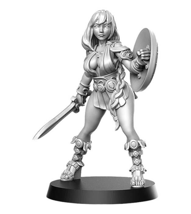 Artemisa, 14k Resin Dungeons and Dragons DnD Miniatures D&D Mini