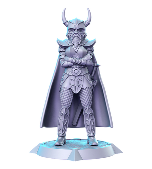 Kitiara, 14k Resin Dungeons and Dragons DnD Miniatures D&D Mini