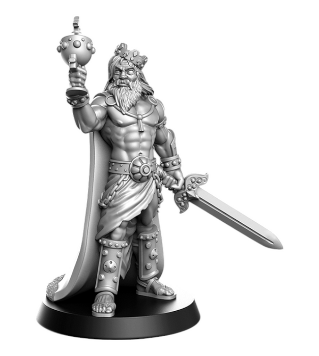 Cron, 14k Resin Dungeons and Dragons DnD Miniatures D&D Mini