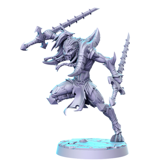 Kujlab, 14k Resin Dungeons and Dragons DnD Miniatures D&D Mini