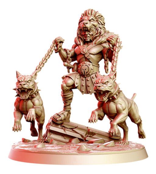 Heraklion, 14k Resin Dungeons and Dragons DnD Miniatures D&D Mini 32mm