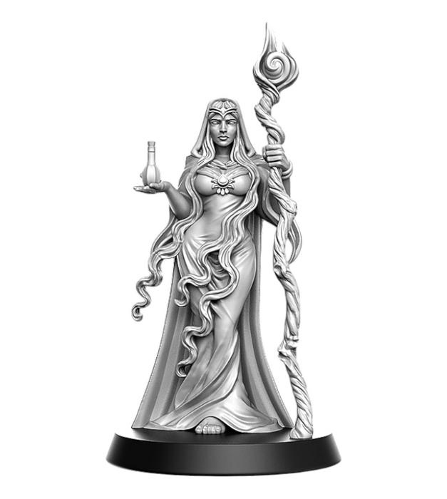 Miriel, 14k Resin Dungeons and Dragons DnD Miniatures D&D Mini