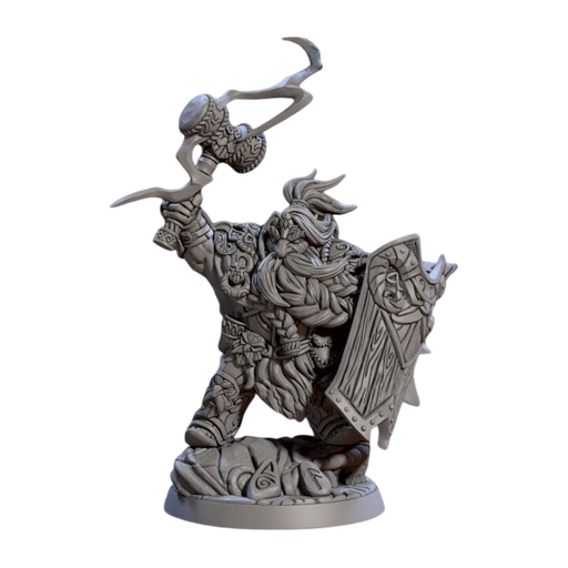 Lok-Badar Alvar Dwarf, 12k Resin Dungeons and Dragons DnD Miniatures D&D Mini