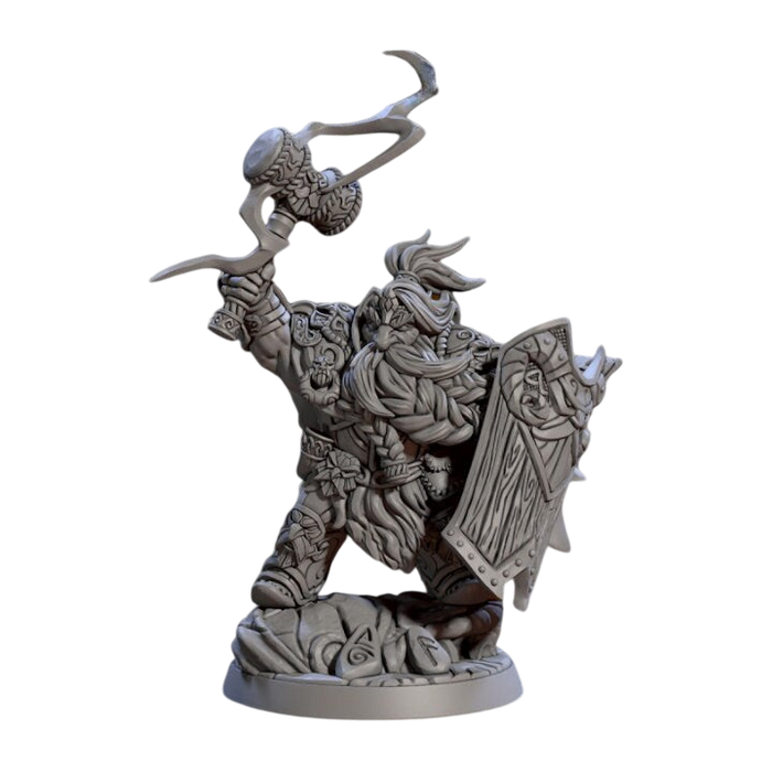 Lok-Badar Alvar Dwarf, 12k Resin Dungeons and Dragons DnD Miniatures D&D Mini