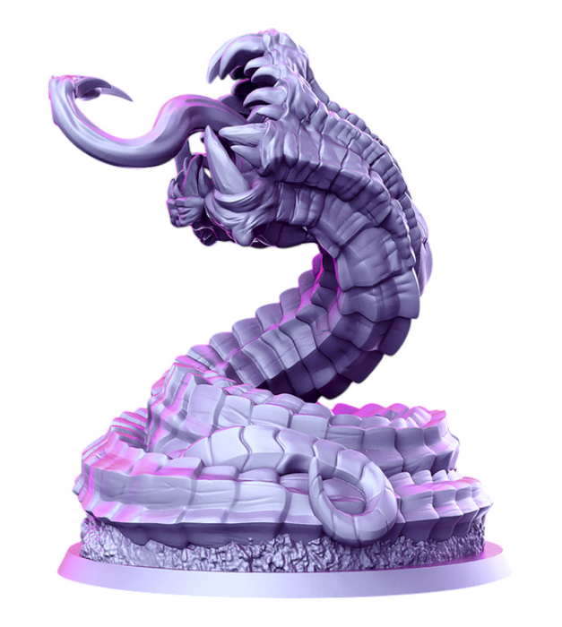 Claw Serpent, 14k Resin Dungeons and Dragons DnD Miniatures D&D Mini 32mm