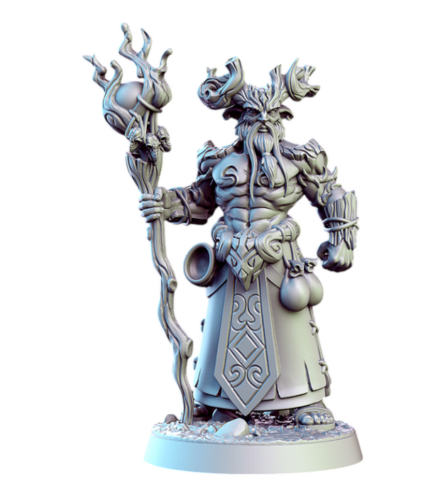 Aerlin, 14k Resin Dungeons and Dragons DnD Miniatures D&D Mini 32mm