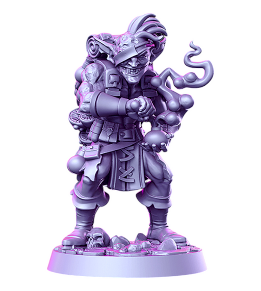 Baznazz, 14k Resin Dungeons and Dragons DnD Miniatures D&D Mini 32mm