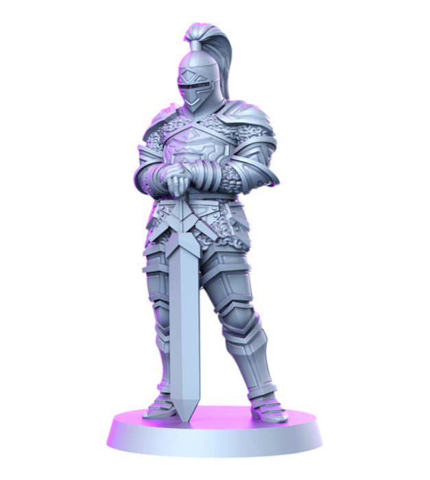 Aaron, 14k Resin Dungeons and Dragons DnD Miniatures D&D Mini 32mm
