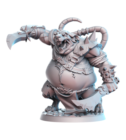 Dashnag, 14k Resin Dungeons and Dragons DnD Miniatures D&D Mini 32mm