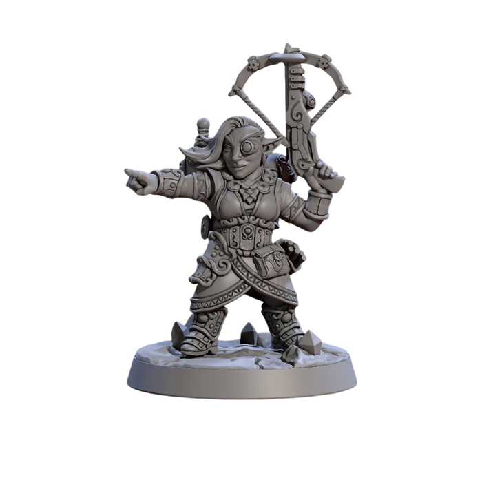 Golemmar Gnome, 12k Resin Dungeons and Dragons DnD Miniatures D&D Mini 32mm Lot