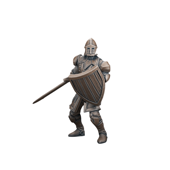 Castle Soldier, 12k Resin Dungeons and Dragons DnD Miniatures D&D Mini 32mm Lot