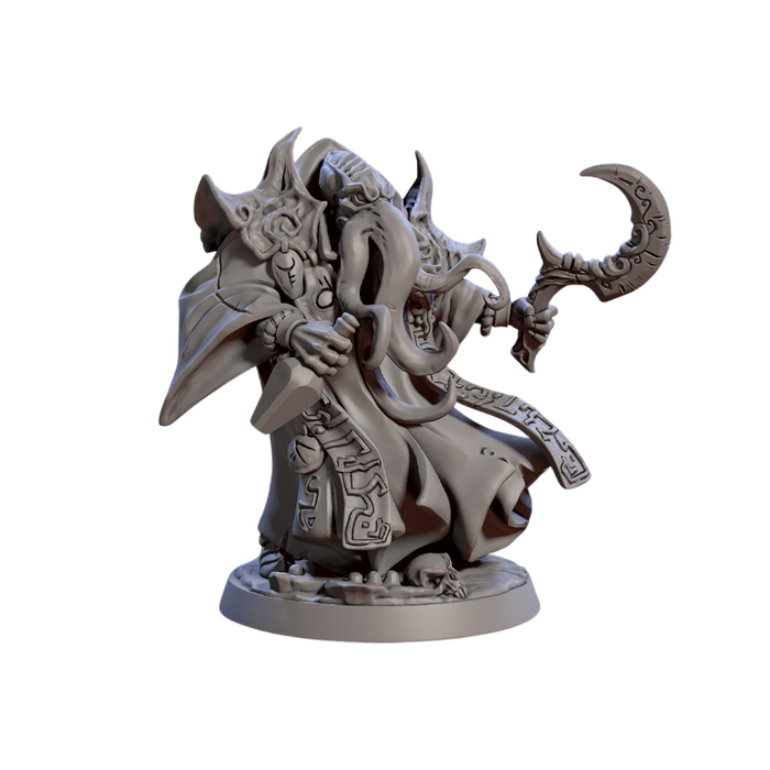 Slathaai Illithid, 12k Resin Dungeons and Dragons DnD Miniatures D&D Mini 32mm Lot