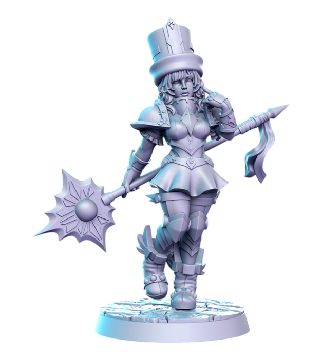Balitha Guard Priest, 14k Resin Dungeons and Dragons DnD Miniatures D&D Mini