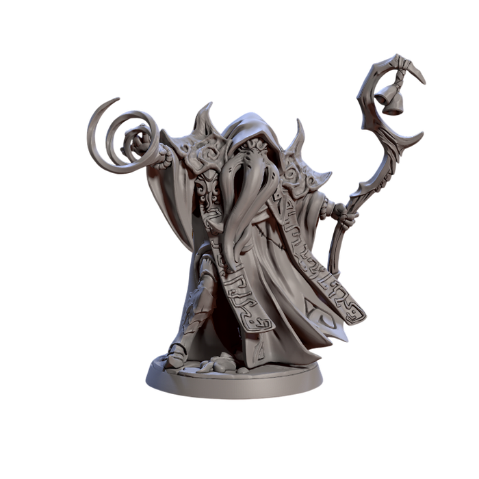 Slathaai Illithid, 12k Resin Dungeons and Dragons DnD Miniatures D&D Mini 32mm Lot